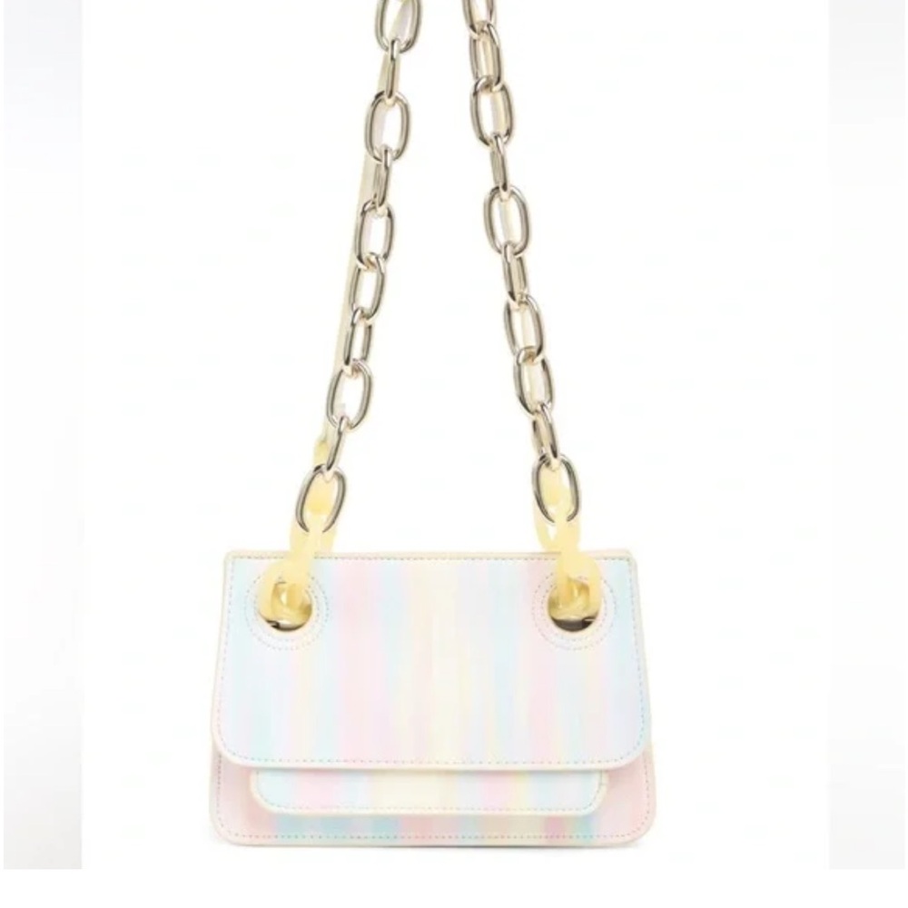 House of Want Pastel, Gold Chain Shoulder Bag - BRAND NEW